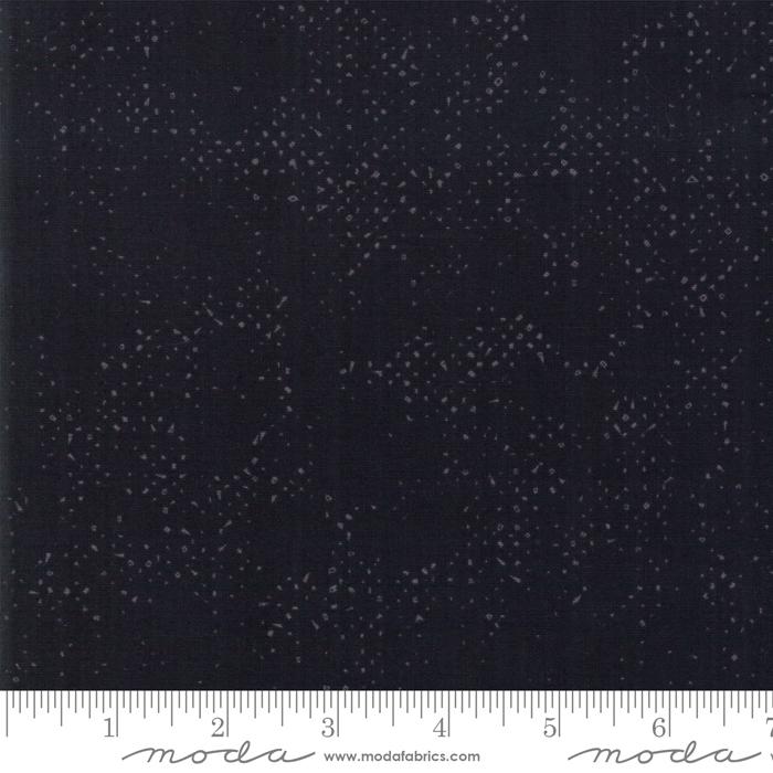 MODA Spotted - 1660-90 Jet Black - Cotton Fabric