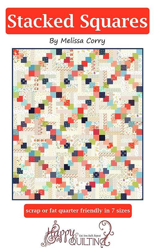 MODA Stacked Squares Pattern - HQ-132 - Pattern