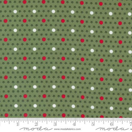 MODA Starberry - 29186-13 Green - Cotton Fabric