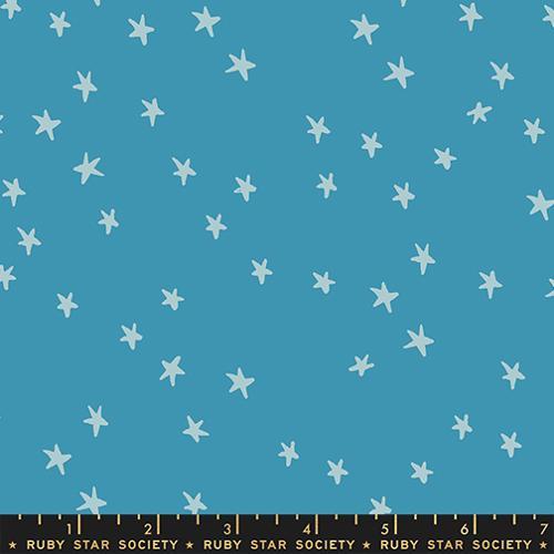MODA Starry Ruby Star - RS4109-85 Vintage Blue - Cotton Fabric