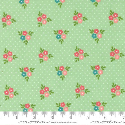 MODA Strawberry Lemonade - 37672-17 Mint - Cotton Fabric