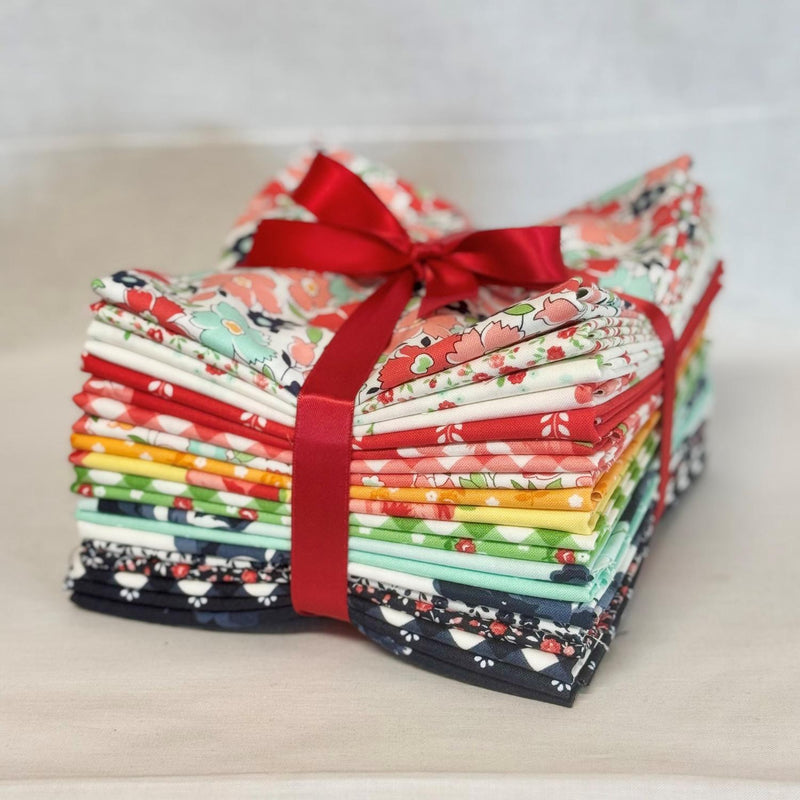 MODA Summertime Fat Quarter Bundle - 20 Fat Quarters - Precut