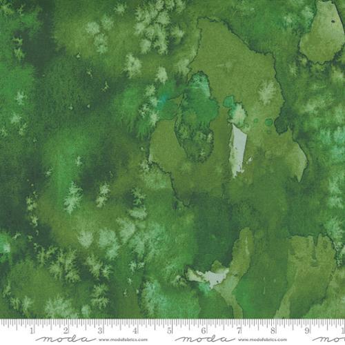 MODA Sunshine & Blue Skies Flow - 8433-38 Green - Cotton Fabric