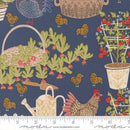 MODA The Henhouse - 48430-18 Denim - Cotton Fabric