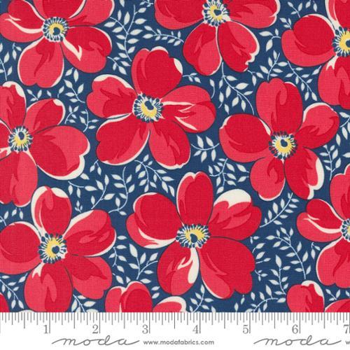 MODA Time and Again - 23360-15 Indigo - Cotton Fabric