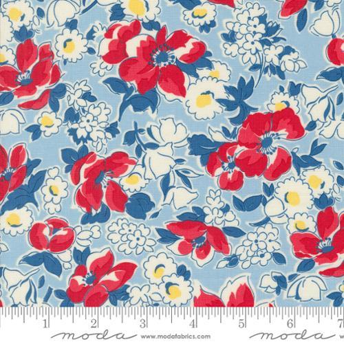 MODA Time and Again - 23361-13 Sky - Cotton Fabric