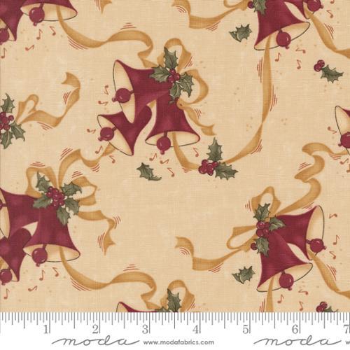 MODA A Vintage Christmas - 9781-11 Tan - Cotton Fabric