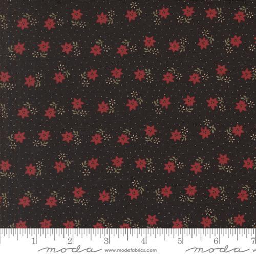 MODA A Vintage Christmas - 9782-19 Black - Cotton Fabric