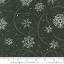 MODA When Snow Falls Wide Back 108043-16 Black - Cotton Fabric