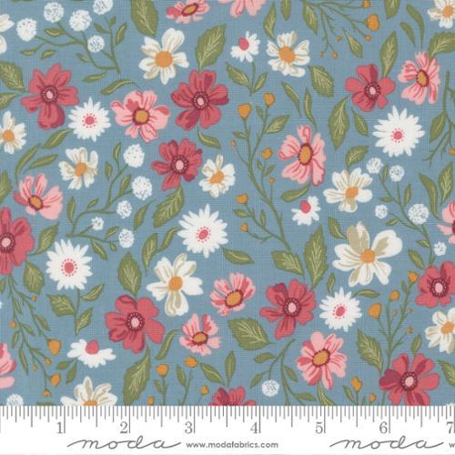 MODA Wild Honey - 5250-14 Sky - Cotton Fabric