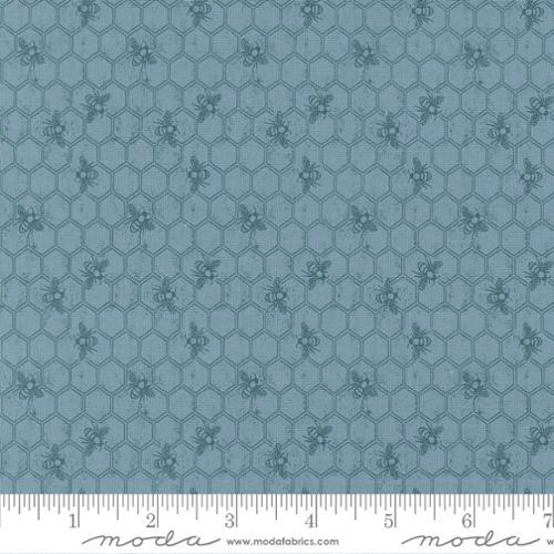 MODA Wild Honey - 5253-14 Sky - Cotton Fabric
