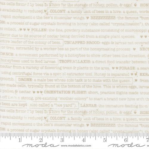 MODA Wild Honey - 5254-11 Daisy - Cotton Fabric