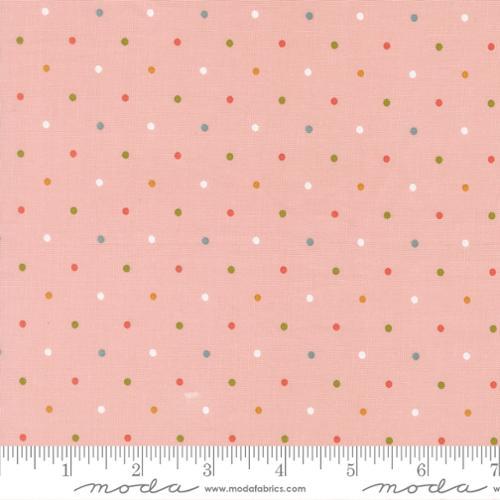 MODA Wild Honey Magic Dot - 5230-52 Carnation - Cotton Fabric