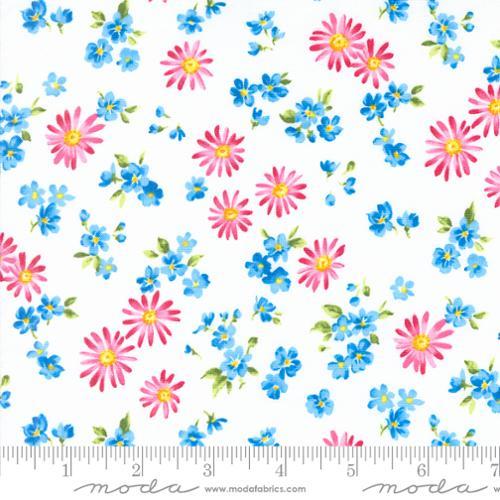 MODA Wildflowers 2024 - 33774-11 Cloud - Cotton Fabric