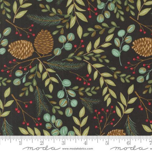 MODA Winter Friends - 56131-18 Charcoal Black - Cotton Fabric