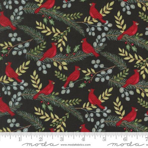 MODA Winter Friends - 56132-18 Charcoal Black - Cotton Fabric