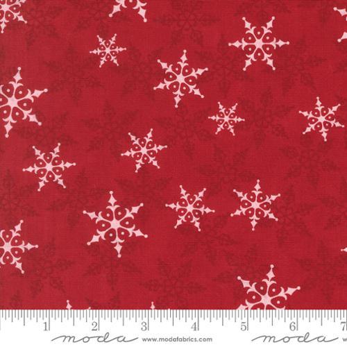 MODA Winter Friends - 56134-17 Berry Red - Cotton Fabric