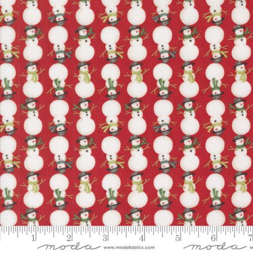 MODA Winter Friends - 56135-17 Berry Red - Cotton Fabric
