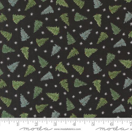 MODA Winter Friends - 56136-18 Charcoal Black - Cotton Fabric
