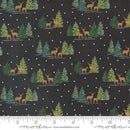 MODA Woodland Winter - 56095-17 Charcoal Black - Cotton Fabric