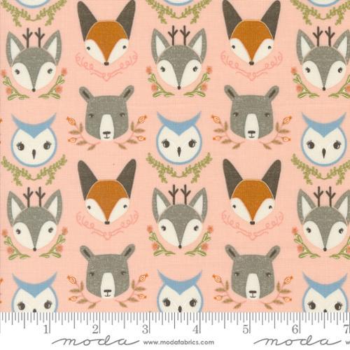 MODA Woodland Wonder - 48392-18 Blush - Cotton Fabric