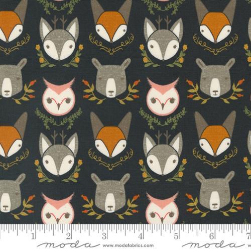 MODA Woodland Wonder - 48392-21 Midnight - Cotton Fabric