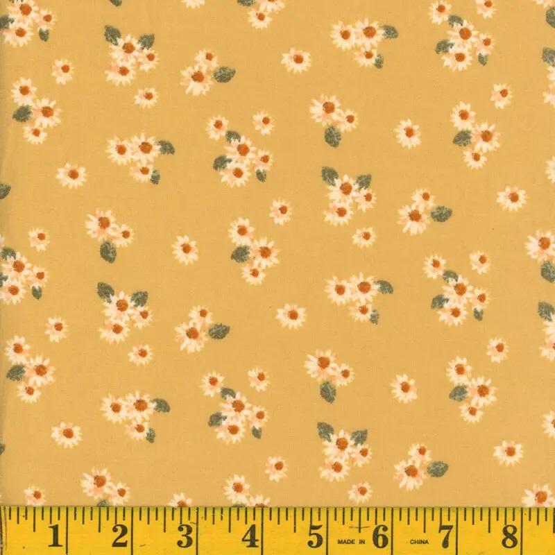 MOOK Brushed Knit - 132607 Mustard - Dress & Apparel Fabric