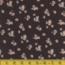 MOOK Brushed Knit - 132605 Black  - Dress & Apparel Fabric