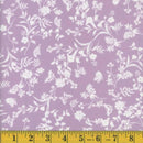 MOOK DTY Brushed EK - 132614 Lilac/White - Dress & Apparel Fabric