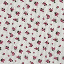 MOOK Double Knit Cozy - 141546 Ivory/Rose - Dress & Apparel Fabric