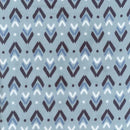 MOOK Fleece Flannel Diamond - 133228 Blue - Fleece Flannel Fabric