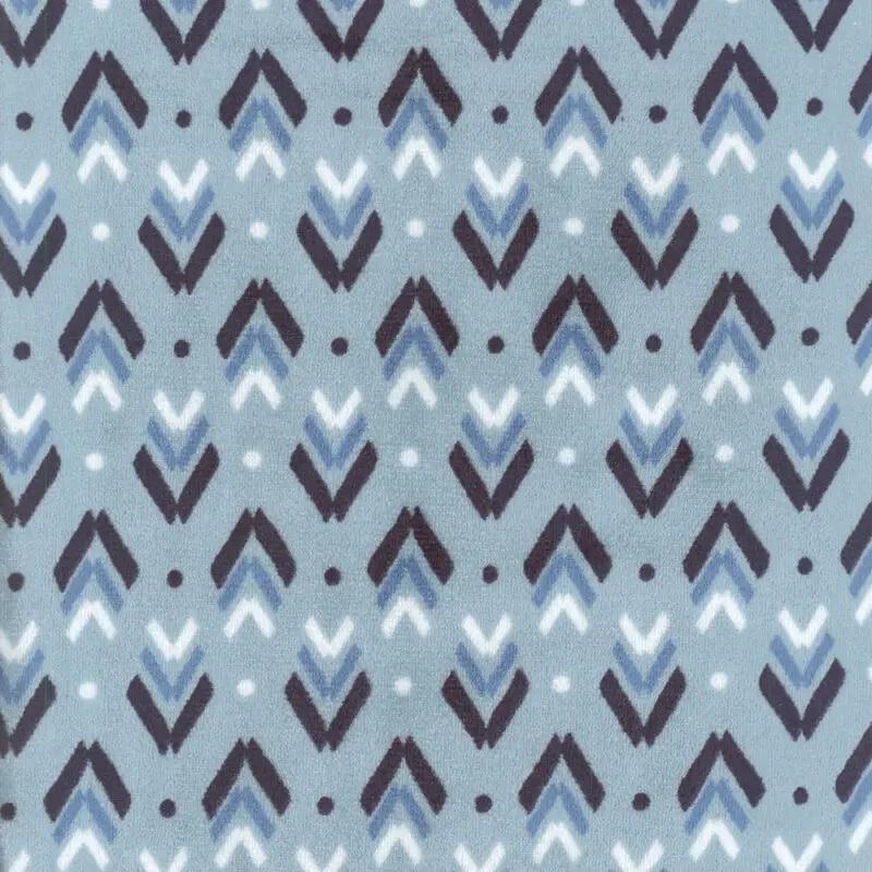 MOOK Fleece Flannel Diamond - 133228 Blue - Fleece Flannel Fabric