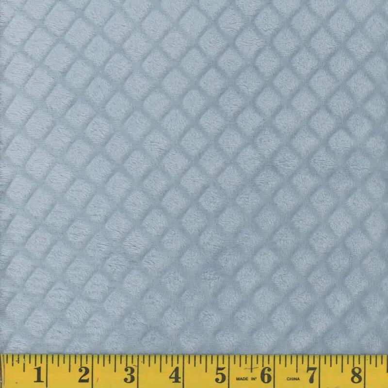 MOOK Fleece Flannel Diamond Clip - 134611 Starlight Blue - Fleece Flannel Fabric