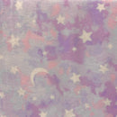MOOK Fleece Flannel Moon - 133243 Purple - Fleece Flannel Fabric