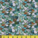MOOK Natural Textures Seaglass - 142334 Green - Cotton Fabric