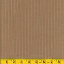 MOOK Pin Stripe Linen - 142298 Mocha - Dress & Apparel Fabric