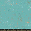 Moda 108" Speckled Wide - RS5055-72M Turquoise - Cotton Fabric