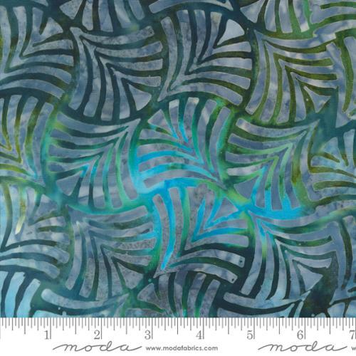 Moda Blue Ridge Batiks - 4367-27 Lagoon - Cotton Batik Fabric