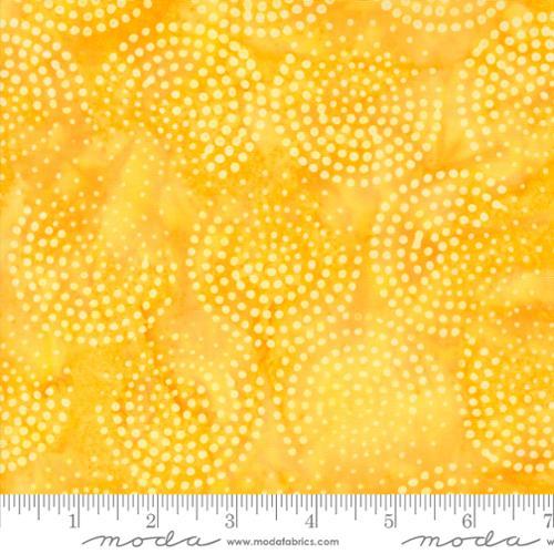 Moda Echo Batiks - 4369-21 Lemon Swirl - Cotton Batik Fabric