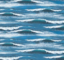 EZS Landscape Medley - 297-BLUE - Cotton Fabric