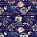 FT MLB New York Yankees 60252-B - Cotton Fabric