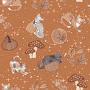 NCI Pumpkins And Paws Forest Witch Familiars - 66250205-01 - Cotton Fabric