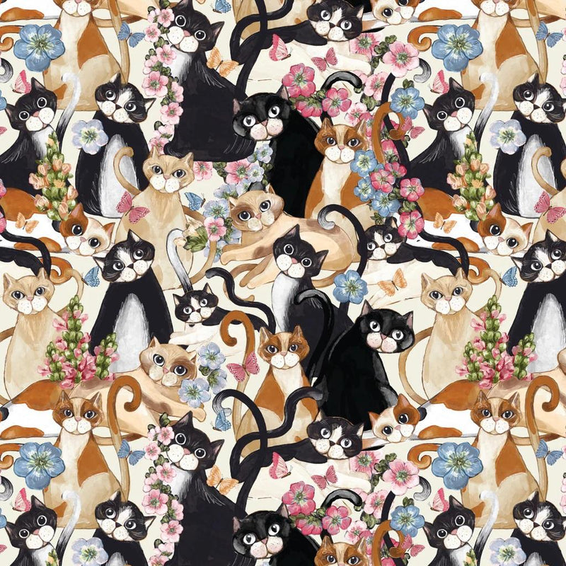 NCI Secret Garden - 49240501-01 - Cotton Fabric