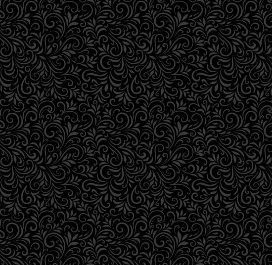 NCI Strawberry Fields - 728-BLACK - Cotton Fabric