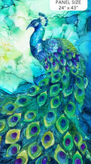 NCT Allure Panel - DP26700-66 Turquoise Multi - Cotton Fabric