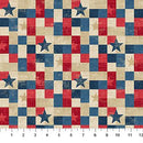 NCT American Heartland - 28731-12 Beige Multi - Cotton Fabric