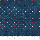NCT American Heartland - 28736-49 Navy Multi - Cotton Fabric