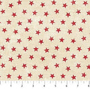 NCT American Heartland - 28737-11 Cream/Red - Cotton Fabric