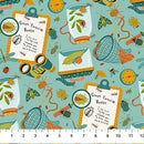 NCT Backyard Bug Collector - 27295-64 Turquoise Multi - Cotton Fabric