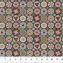 NCT Barn Quilts Circles - DP27319-46 Blue Multi - Cotton Fabric